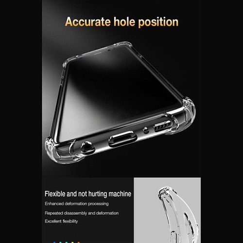For Samsung Galaxy S22 Ultra Shockproof Transparent Clear Airbag new Case Cover - 第 10/20 張圖片