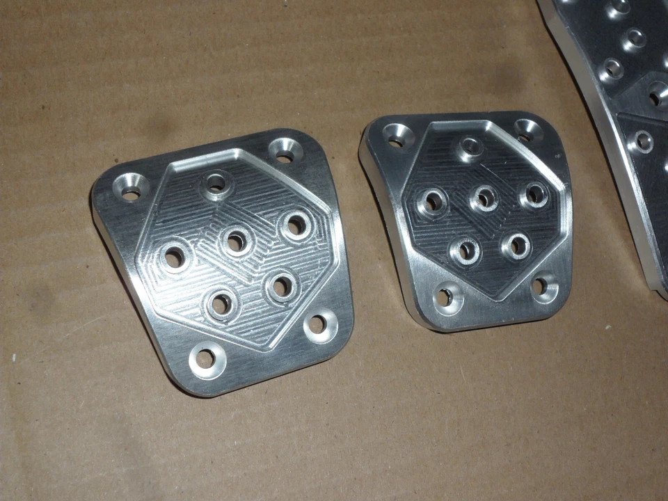 Dodge Challenger 2005-2015 cubiertas de embrague, freno y pedal de gasolina sin tornillos 06 07 08 Foto 2 de 4