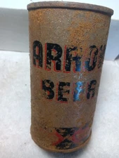 Arrow  O/I  flat top   beer can  , Baltimore MD  EMPTY