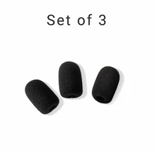 3-Pack Microphone Windscreen, Headset Windscreen, Mic Foam Covers