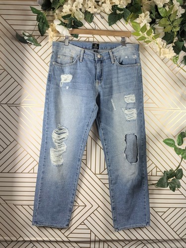 Just Black Denim Jeans Boyfriend Light 