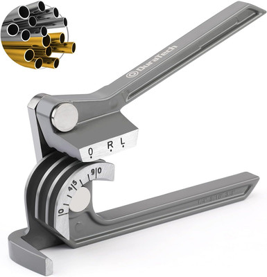 DURATECH Tube Bender, Pipe Bender, 3-IN-1, 1/4'', 5/16'', 3/8'', for Copper, Brass,