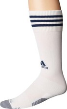 Adidas Adult Unisex Copa Zone Cushion III OTC M White Dark Blue Soccer Socks NWT