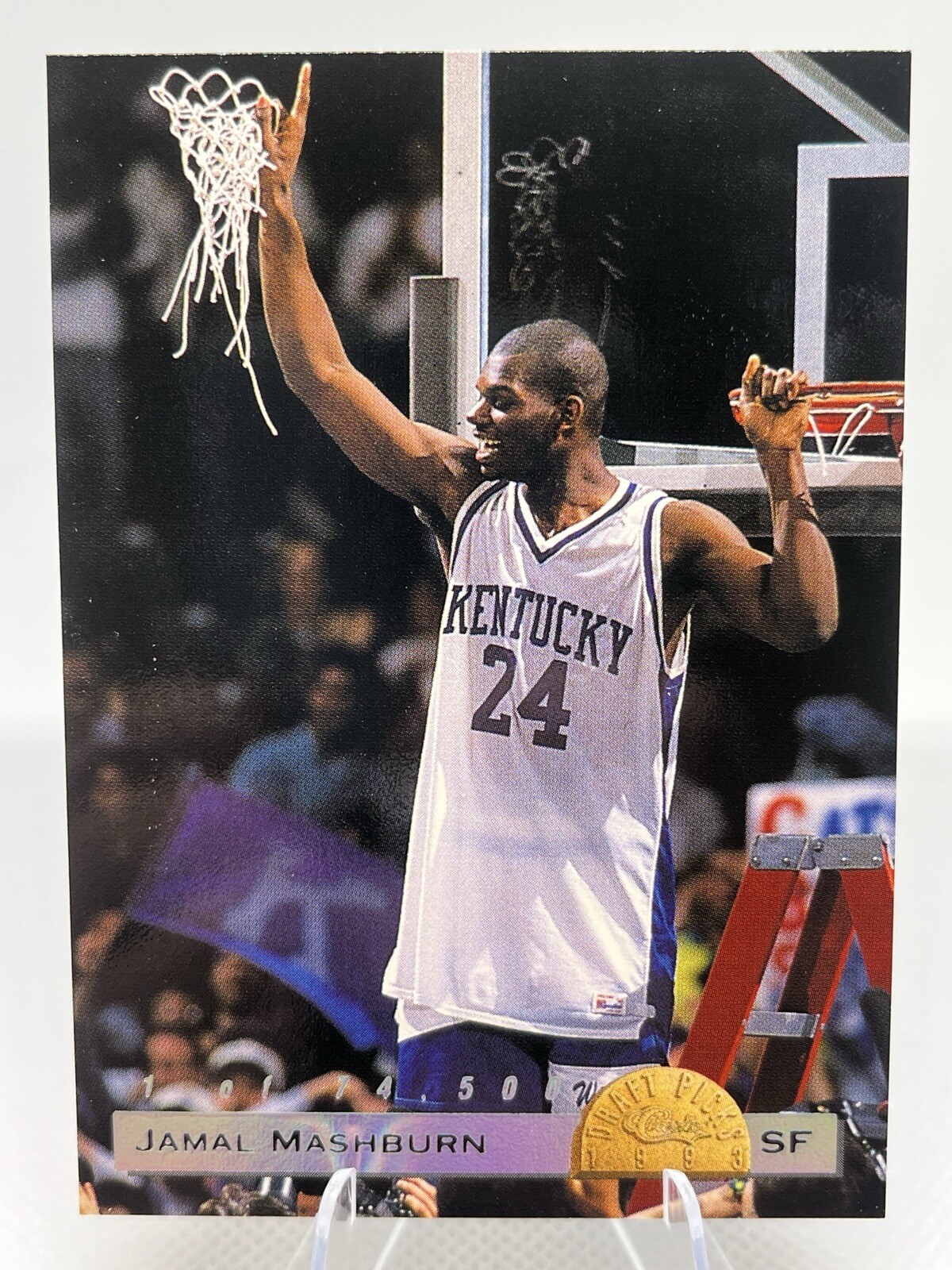 1993-94 Classic Draft Picks Limited Print Jamal Mashburn Rookie /74,500 #LP3