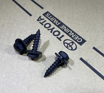 93 - 97 TOYOTA LAND CRUISER FZJ80 MUD FLAP HEX HEAD SCREW BOLT OEM