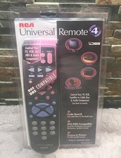 RCA Universal Remote Control RCUSAT1 New Unopened Sealed Replace 4 Remotes