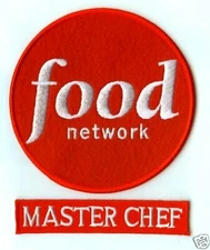 FANCY DRESS HALLOWEEN PARTY COSTUME PROP 2-PATCH: TV FOOD NETWORK MASTER CHEF