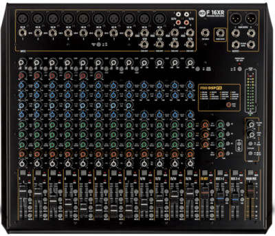 RCF F 16XR 16-Channel Mixing Console With Multi-FX DSP & Recording F16XR