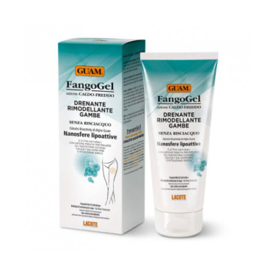 GUAM Mud Gel Legs Hot Cold Draining Reshaping 100ml