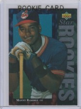 MANNY RAMIREZ ROOKIE CARD Upper Deck Star Rookies RC Indians BOSTON RED SOX