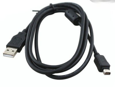 USB Data Cable Cord for Olympus FE-120 FE-130 FE-140 FE-200 FE-5500 CB-USB5