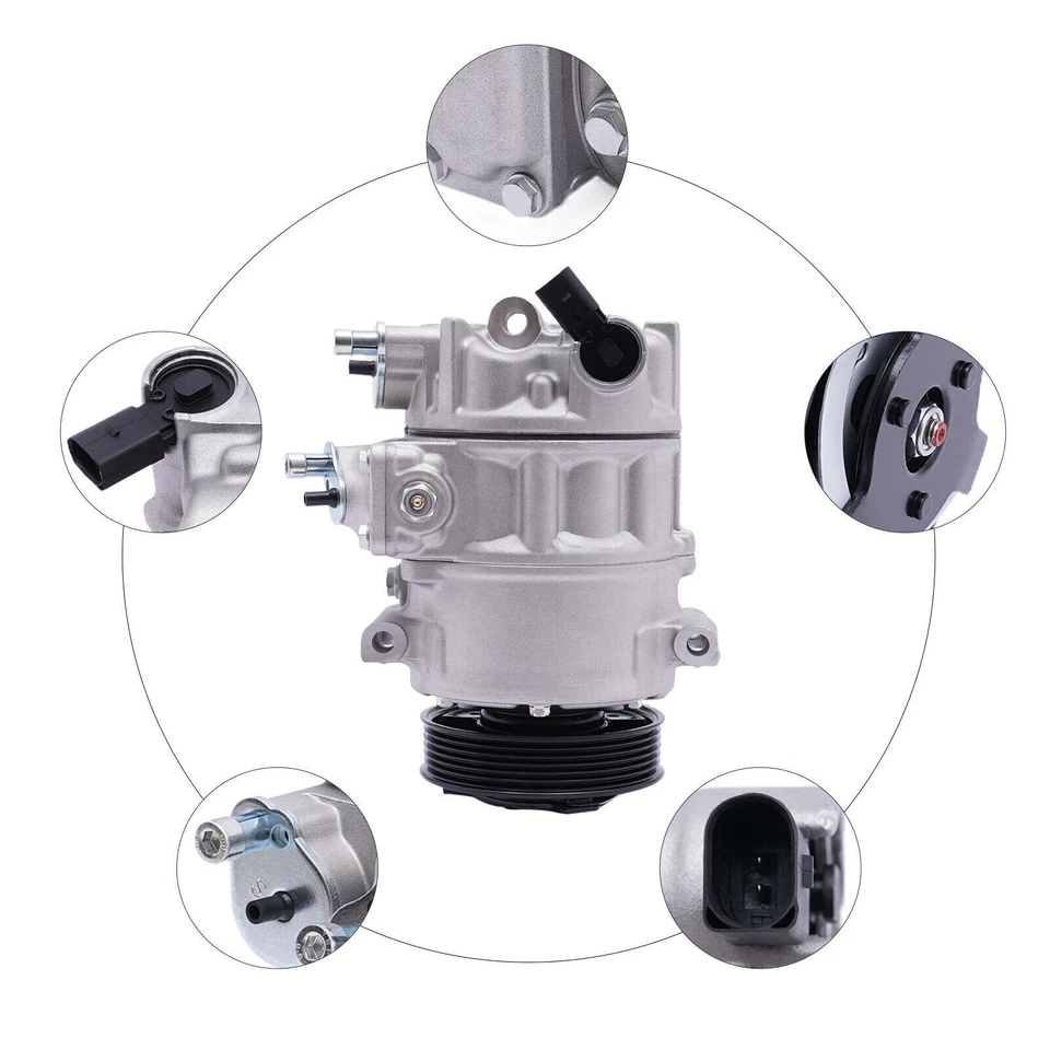 Air Compressor Fit For Volkswagen Beetle CC Golf GTI Jetta 2012-2015 Foto 4 de 4