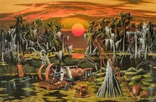 Swamp : John Rogers Cox : Archival Quality Art Print