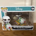 Funko Pop! Rides: Disney Jack Skellington in Snowmobile 104 READ DESCRIPTION