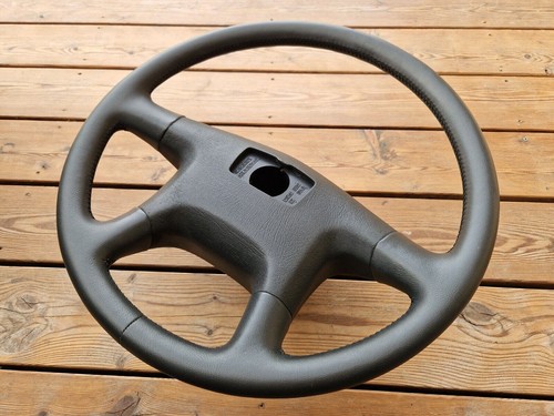 NEW LEATHER Steering Wheel for MAN TGA TGL TGM TGA Truck Black 2003- - Picture 11 of 15