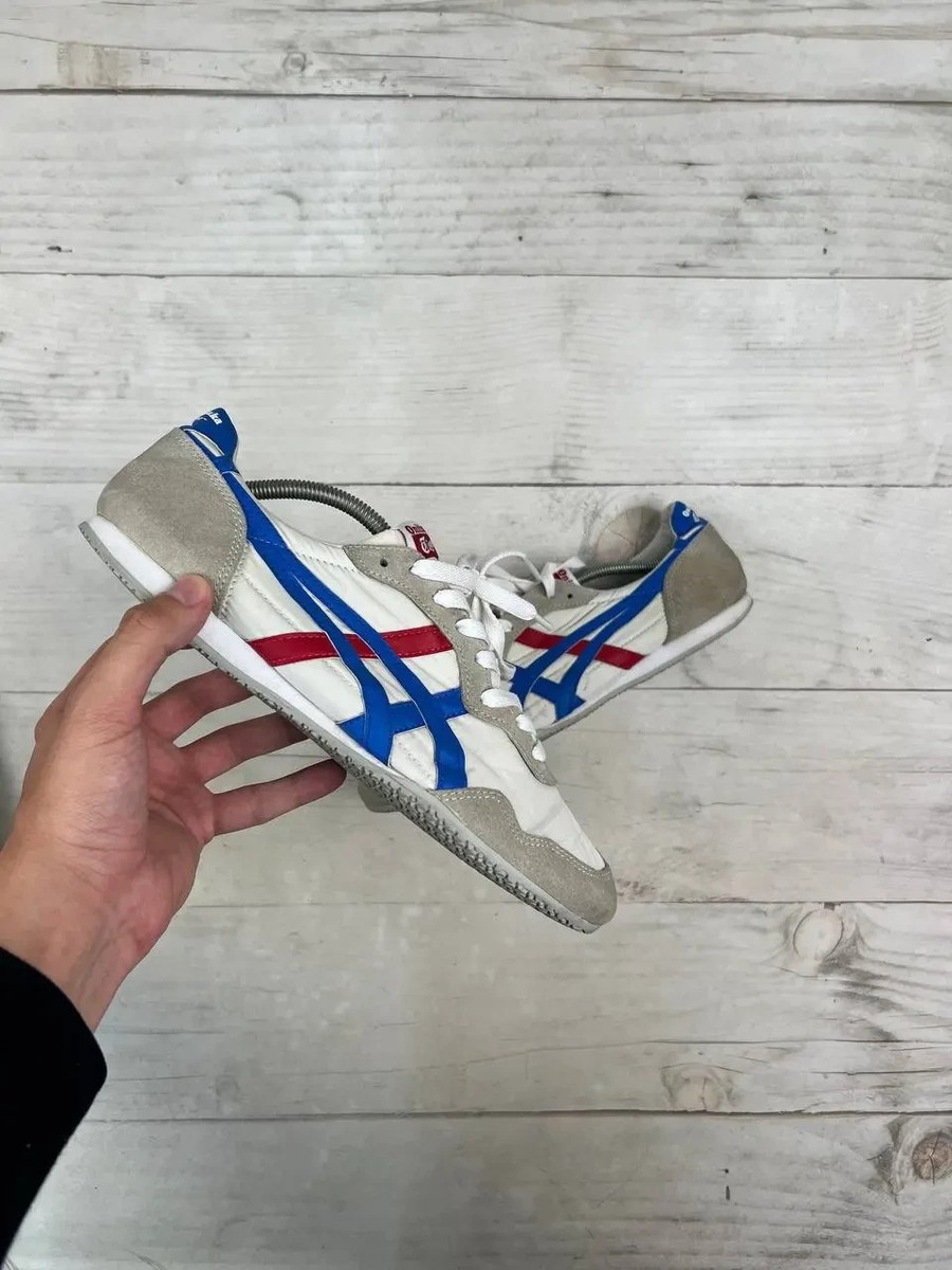 Vintage Asics Tiger Onitsuka Low Top Sneakers 90s Leather Men's US
