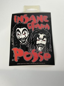 C&D Visionary Inc. Insane Clown Posse Vinyl Music Sticker Black Red