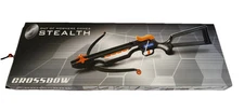 Petron Stealth Cross Bow Black Toy Indoor Outdoor Soft Dart Crossbow New!