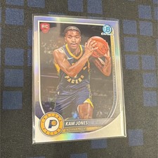 2026 Topps Bowman Chrome Kam Jones Indiana Pacers Rookie BR-39 Basketball Card