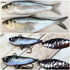 Custom Tail Spinner 1/2 oz. Casting & Jigging Search bait jigging spoon lure