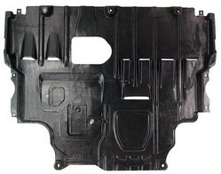 Plus de projection de boue grâce au cache sous moteur pour Mazda 5 diesel 2009