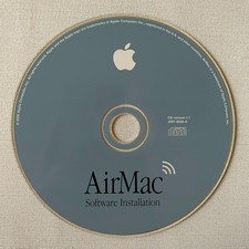 Apple AirPort AirMac Software Installation CD v1.1 J691-2528-A Disc Only VG 