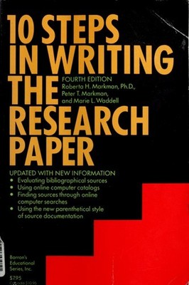 Ten Steps in Writing the Research Paper Paperback