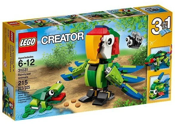 LEGO Creator 31031 Rainforest Animals, foto 1 di 5
