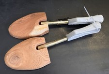 Vintage Shoe Stretcher Florsheim Shoe Co. Travel Tree Cedar Rochester NY Size L