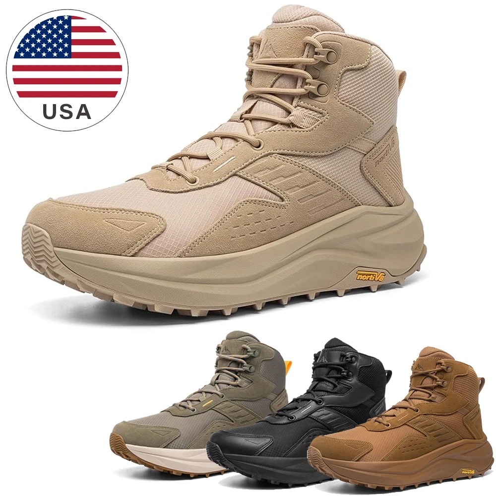 Men's Hiking Trekking Boots Wide Toe Box Low Drop Waterproof Outdoor Shoes US
Opens in a new window