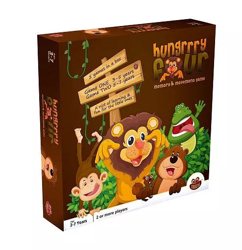 Игра на развитие памяти и движений Мел и смех для детей от 3 до 7 лет