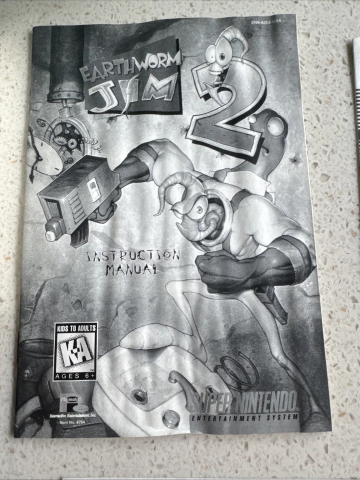 Earthworm Jim 2 Super Nintendo SNES 1995 - Image 3 of 4