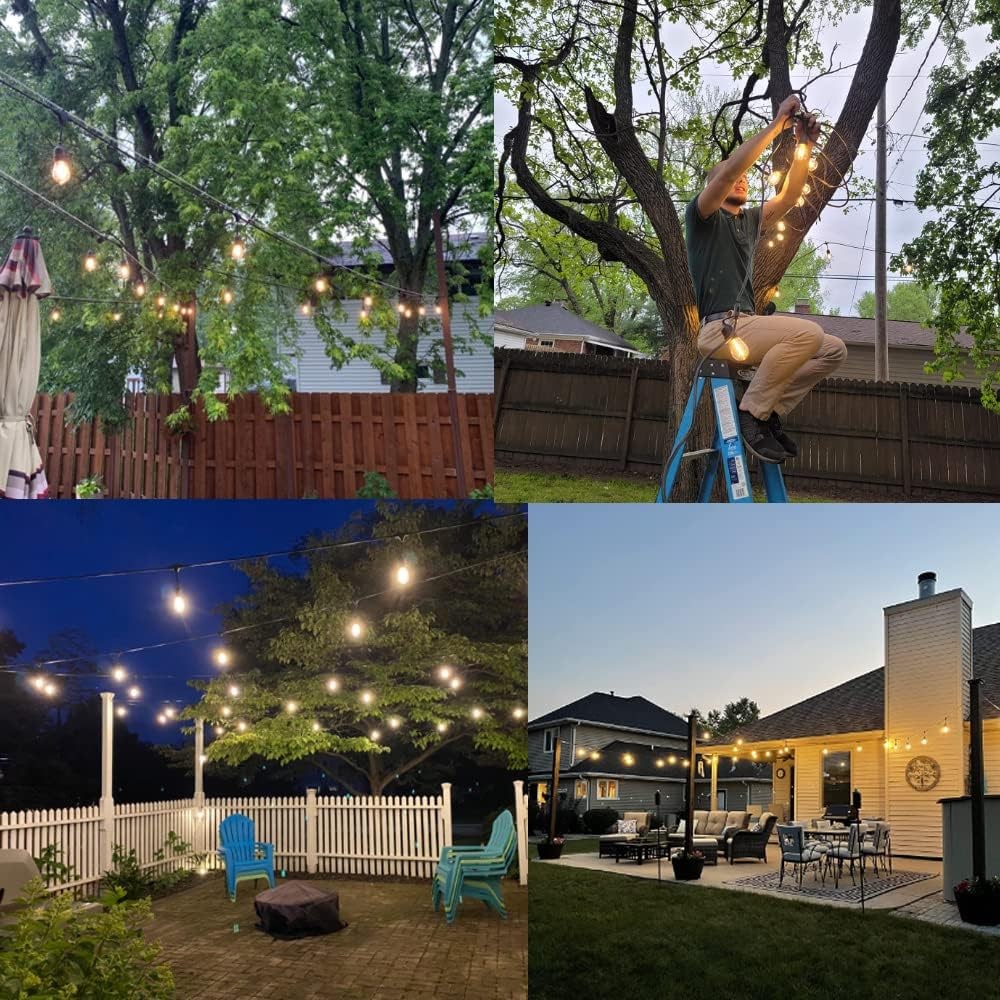 20m Solar Festoon Lights Outdoor Garden Party 20+1 LED String lamp Waterproof AU — image 17