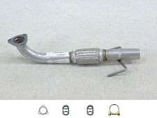 Abgasrohr NEU für Opel Vectra C + CC 2.2 16V Auspuff Rohr Flex Hosenrohr Anbaut.