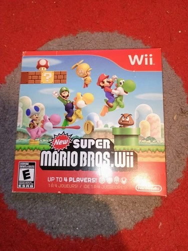 New Super Mario Bros. Wii (Game + Cardboard Sleeve)