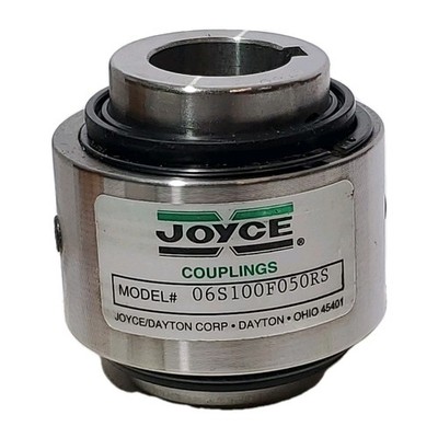 Joyce Dayton 06S100F050RS Flexible Sleeve Coupling 1'' to 1/2'' Bore S6 Flex-Rigid