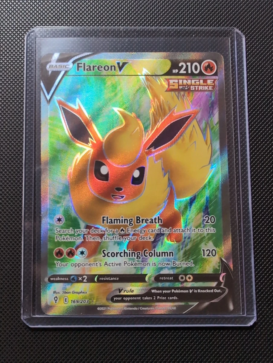 Flareon V Pokémon TCG Cards for sale | eBay