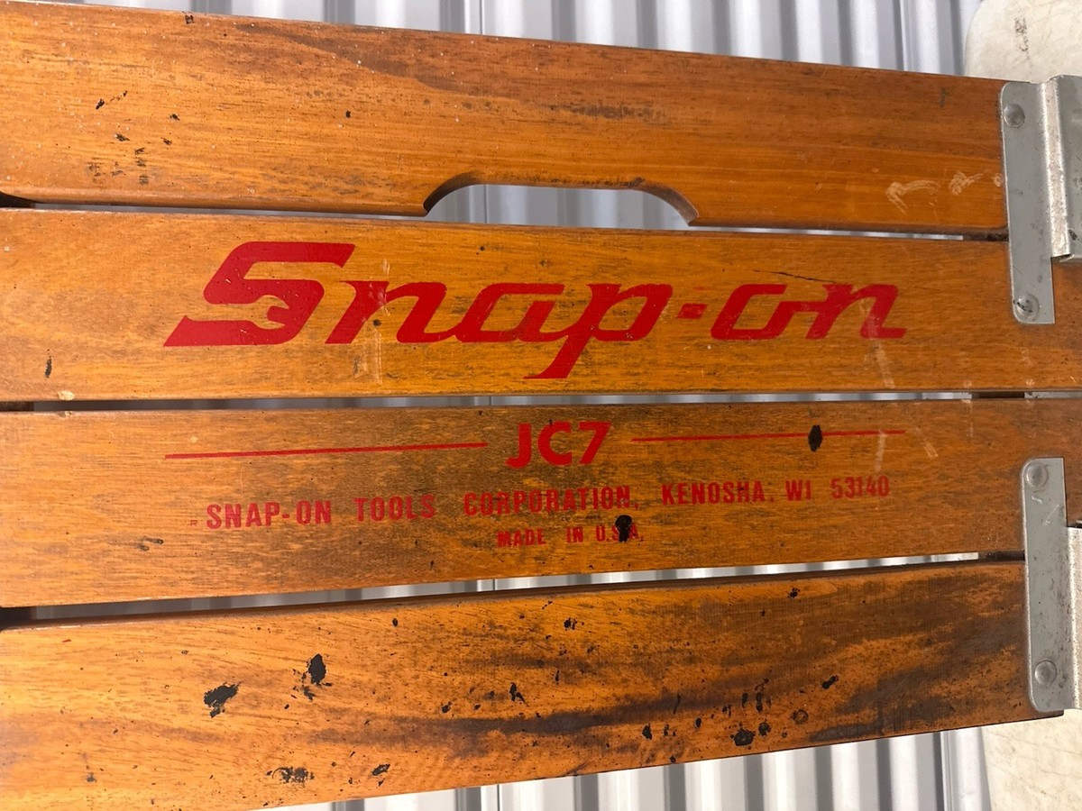 Snap On Tools JC7 Wood Creeper Crawler Vintage Garage Sign | eBay
