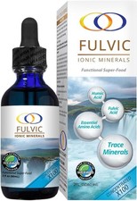 Optimally Organic Water Extracted Fulvic Ionic Minerals X100-2 Month Supply - Pa