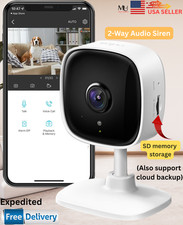 1080P Indoor Security Camera for Baby Monitor w/Motion Detection, Night Vision