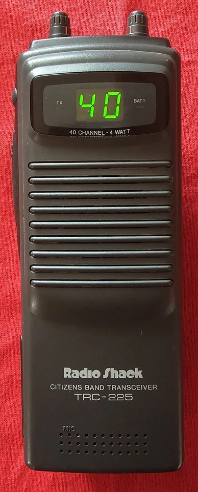 Radio Shack TRC-225 / Cobra HH35 CB Transceptores Radios Con Fuente de Alimentación FUNCIONA Foto 4 de 4