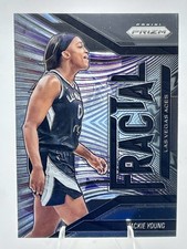 2025 Panini WNBA Prizm Jackie Young Fractal Insert #2 Las Vegas Aces