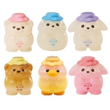 Gashapon Bunny Cat Figure Animal Attraction Milk Bottle Animal 1 Random Sofubi