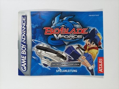 Beyblade VForce Nintendo Game Boy Advance nur Spielanleitung Booklet NOE #138