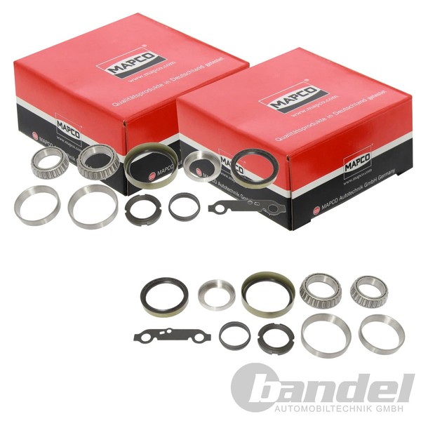 2X Mapco RADLAGER-SATZ Hinten Passend FüR Mercedes /8 123 S-KLASSE SL | 26898-image