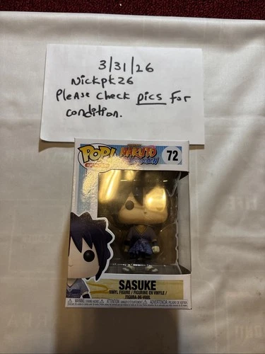 Funko Pop! Vinyl: Naruto - Sasuke Uchiha #72 Shippudden