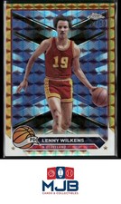 2023-24 Topps Chrome Lenny Wilkens Gold Geometric Refractors #21/50 #25