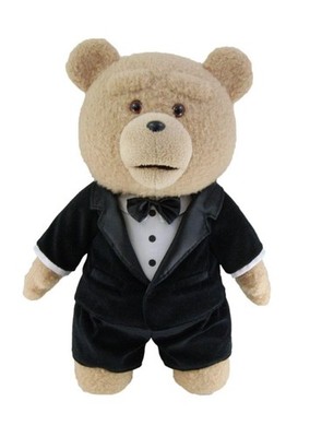 Ted 24'' Talking Plush Ted In Tuxedo