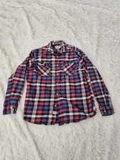 American Living Men's Long Sleeve Button Down 100 Cotton Plaid Shirt Beautiful