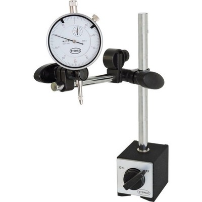 Magnetstativ Messstativ Standard inkl. Messuhr im SET Messbereich 10/0,01 mm